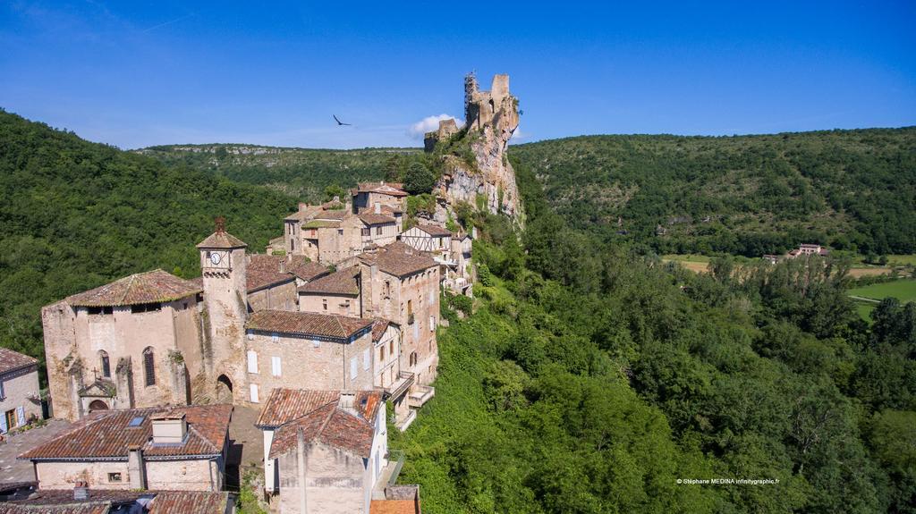 L'Ancienne Auberge Puycelci Exterior foto